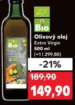 Kaufland Bio Olivový olej Extra Virgin nabídka