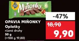 Kaufland OPAVIA Miňonky Oplatky nabídka