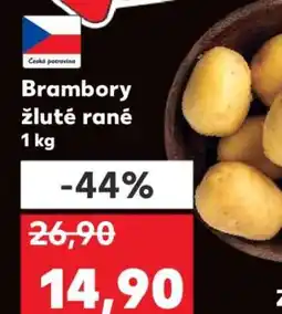 Kaufland Brambory žluté rané nabídka