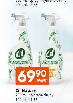 Terno Cif nature nabídka