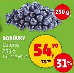 Penny Market Borůvky balené nabídka