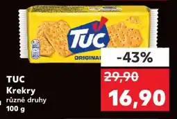 Kaufland TUC krekry nabídka