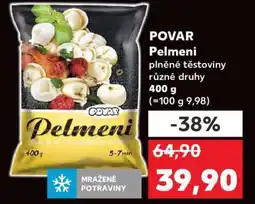 Kaufland POVAR Pelmeni nabídka