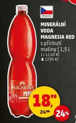 Penny Market Minerální voda Magnesia Red nabídka