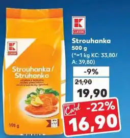 Kaufland Strouhanka nabídka