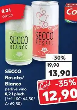 Kaufland SECCO Rosato/Bianco nabídka