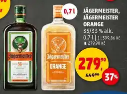 Penny Market Jägermeister, Jägermeister Orange nabídka