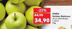 Kaufland Jablka Golden Delicious nabídka