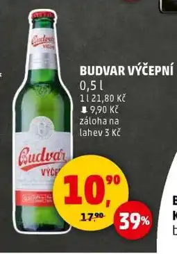 Penny Market Budvar výčepní nabídka