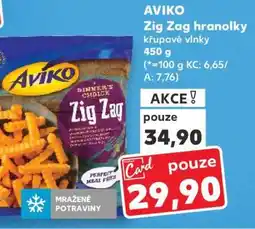 Kaufland AVIKO Zig Zag hranolky nabídka
