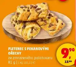 Penny Market Pletenec s pekanovými ořechy nabídka