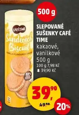 Penny Market Slepené sušenky Café Time nabídka