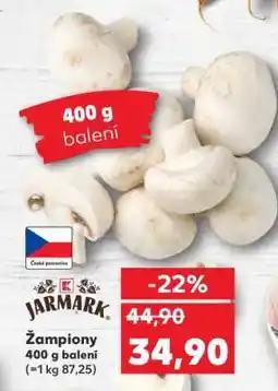 Kaufland Žampiony nabídka