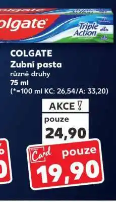 Kaufland Colgate zubní pasta nabídka