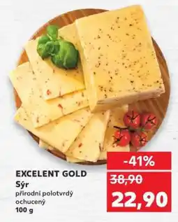 Kaufland Excelent Gold sýr nabídka