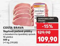 Kaufland COSTA BRAVA Vepřová pečeně plátky nabídka