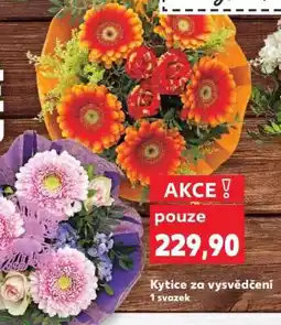 Kaufland Kytice za vysvědčení nabídka