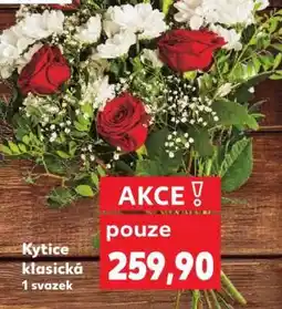 Kaufland Kytice klasická nabídka