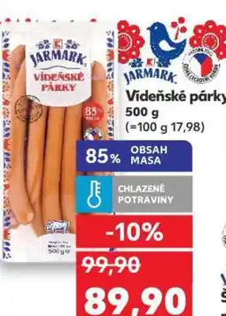 Kaufland Vídeňské párky* • nabídka