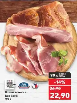 Kaufland Uzená krkovice bez kosti nabídka