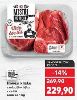 Kaufland Hovězí kližka nabídka