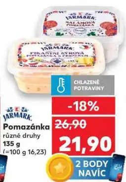 Kaufland Pomazánka nabídka