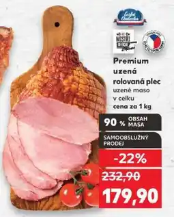 Kaufland Premium uzená rolovaná plec nabídka