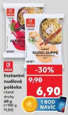 Kaufland Instantní nudlová polévka nabídka