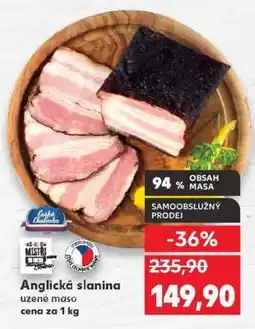 Kaufland Anglická slanina nabídka