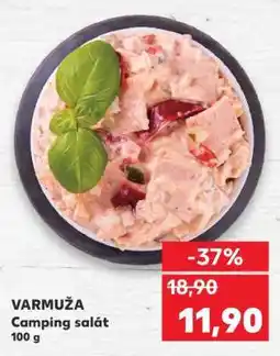 Kaufland VARMUŽA Camping salát nabídka
