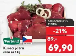 Kaufland Kuřecí játra nabídka