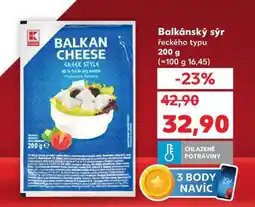 Kaufland Balkánský sýr řeckého typu nabídka