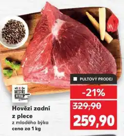 Kaufland Hovězí zadní z plece nabídka
