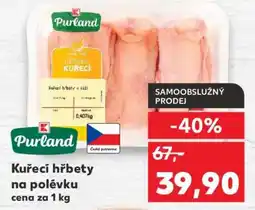 Kaufland KUŘECÍ HŘBETY NA POLÉVKU nabídka