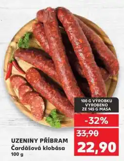 Kaufland Čardášová klobása nabídka