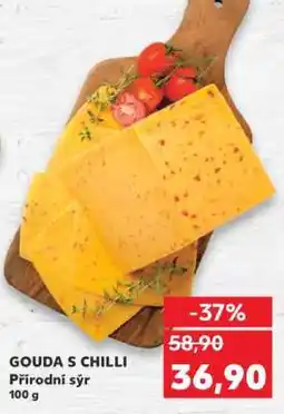 Kaufland Gouda s chilli nabídka