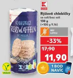 Kaufland Rýžové chlebíčky nabídka
