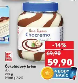 Kaufland Čokoládový krém duo nabídka