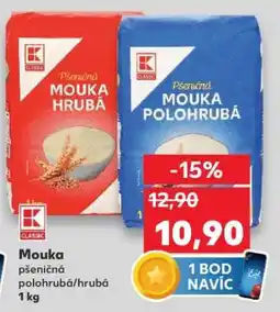 Kaufland Mouka pšeničná polohrubá/hrubá 1 kg nabídka