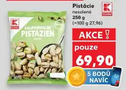 Kaufland Pistácie nesolené nabídka