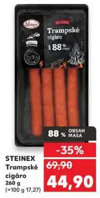 Kaufland STEINEX Trampské cigáro nabídka