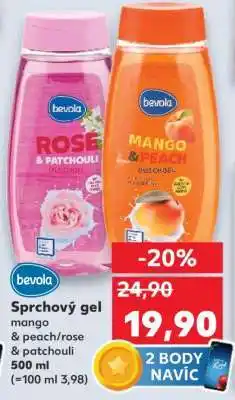 Kaufland Sprchový gel mango&peach/rosé&patchouli nabídka