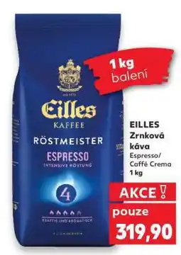 Kaufland Eilles zrnková káva nabídka