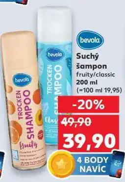 Kaufland Suchý šampon fruity/classic 200 ml nabídka