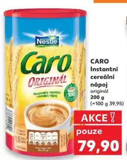 Kaufland CARO Instantní cereální nápoj nabídka