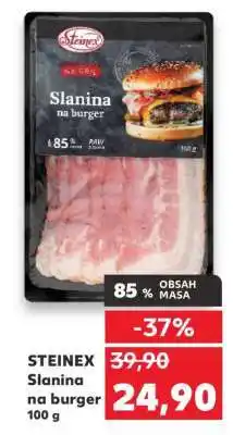 Kaufland STEINEX Slanina na burger 100 g nabídka