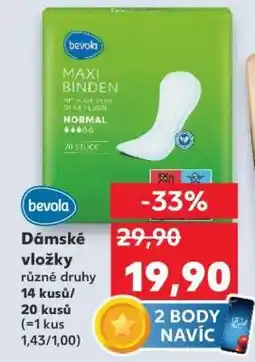Kaufland Dámské vložky nabídka