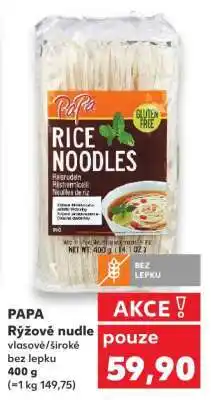 Kaufland PAPA Rýžové nudle nabídka