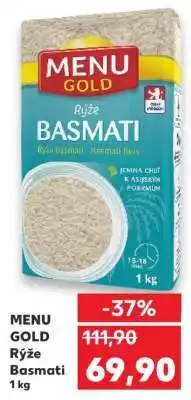 Kaufland MENU GOLD Rýže Basmati 1 kg nabídka