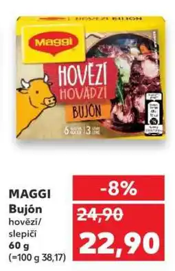 Kaufland MAGGI Bujón hovězí/slepičí nabídka